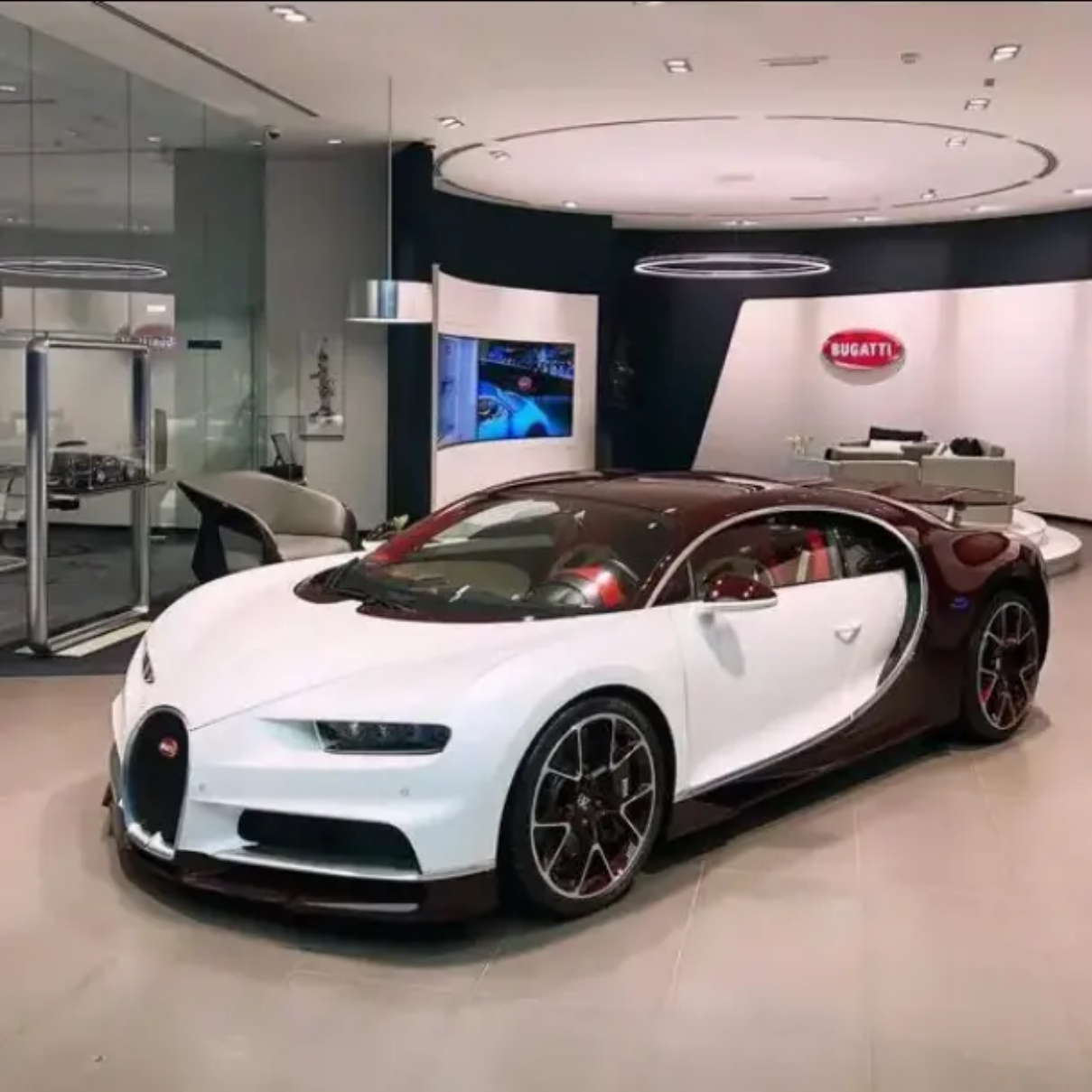 Used Bugatti Chiron Fast Sport Electric Car Make with Rear Camera and Leather Seats Left Steering