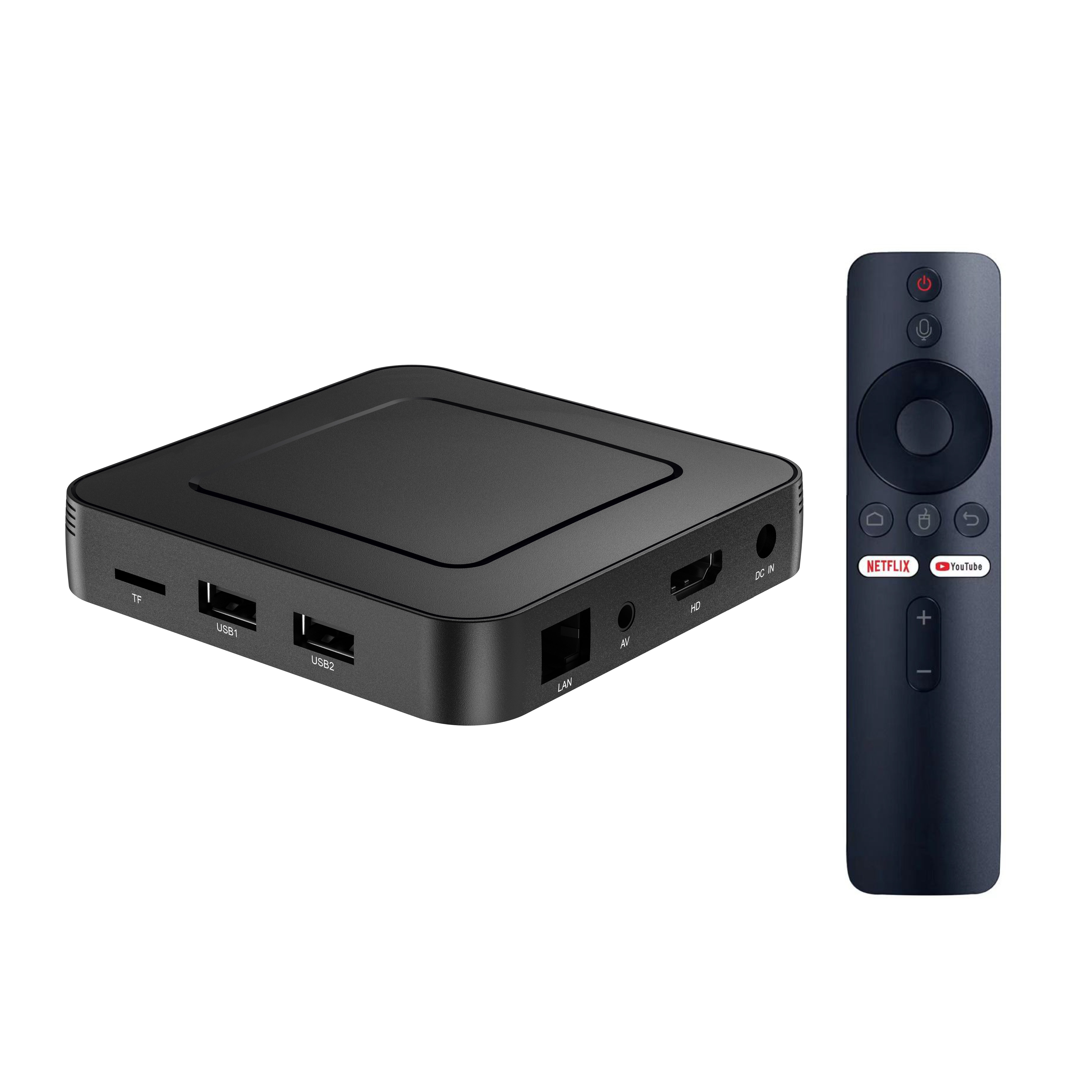 New Iatv Android Tv Box Z6 Android 10 ATV TV Prefix 5G WIFI BT5.0 2G 8G/16G Best Price Atv Box Z6 Q5 Tvbox with Voice Remote