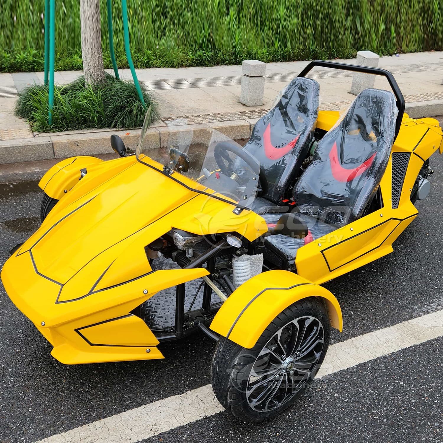 Adult High Powered 3 Wheels 2WD All Terrain Vehicle UTV 350CC Available Sports Car Off Road Buggy