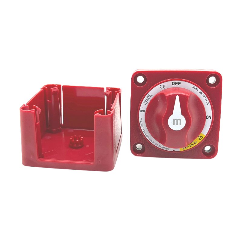 M-Series Battery Switch Selector 300A 32V Blue Sea 6011 Dual Circuit Plus Power off Knob Switch for RV Car Marine Boat