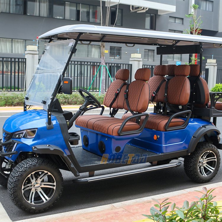 Robetaa 4 Wheels Off Road Electric Utility Golf Cart For Sale