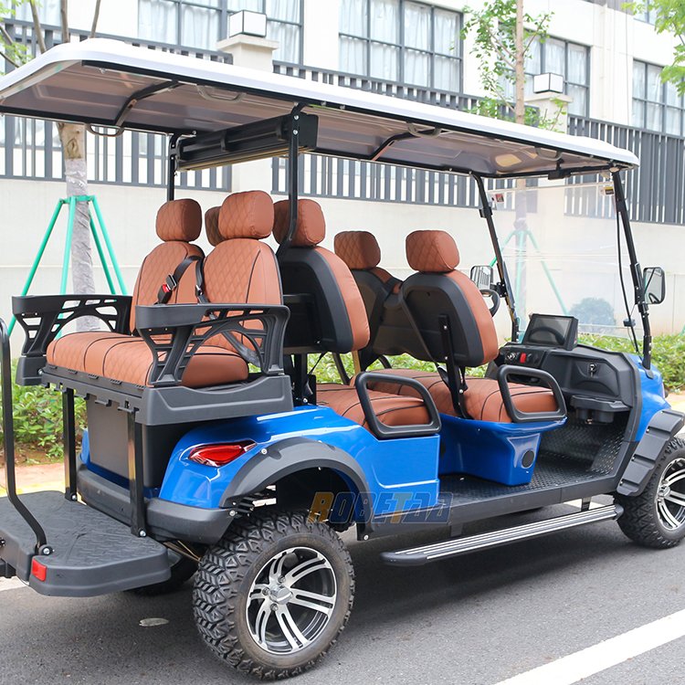 Robetaa 4 Wheels Off Road Electric Utility Golf Cart For Sale