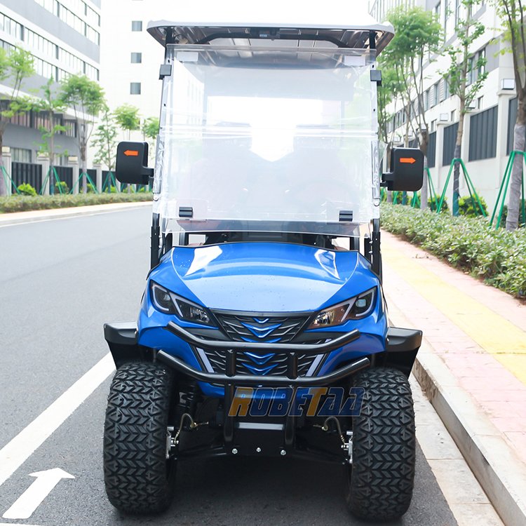 Robetaa 4 Wheels Off Road Electric Utility Golf Cart For Sale