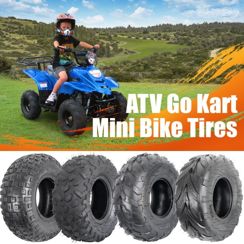 145/70-6 Sport ATV & Go Karts Knobby Tires (14x6-6) for Mud/sand/rocky Surfaces Various Terrains
