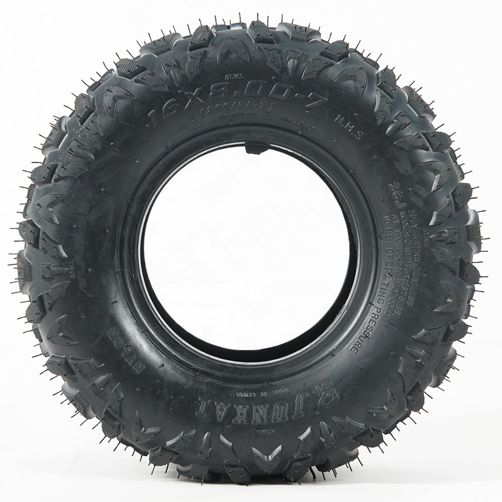 New Models That Everyone Loves 16x8.00-7 Tire 110cc Atv GO KART Bestselling Tires 7-inch Atv Go Kart Tires and Wheels