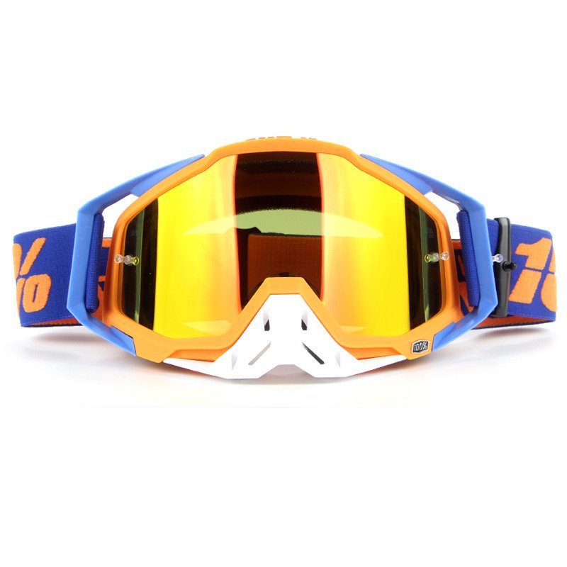 Custom Road Dirt Bike Motorcycle Goggles Racing Atv Glasses Anti Uv Resistant Downhill Motocross Lens Dustproof Windproof Goggle
