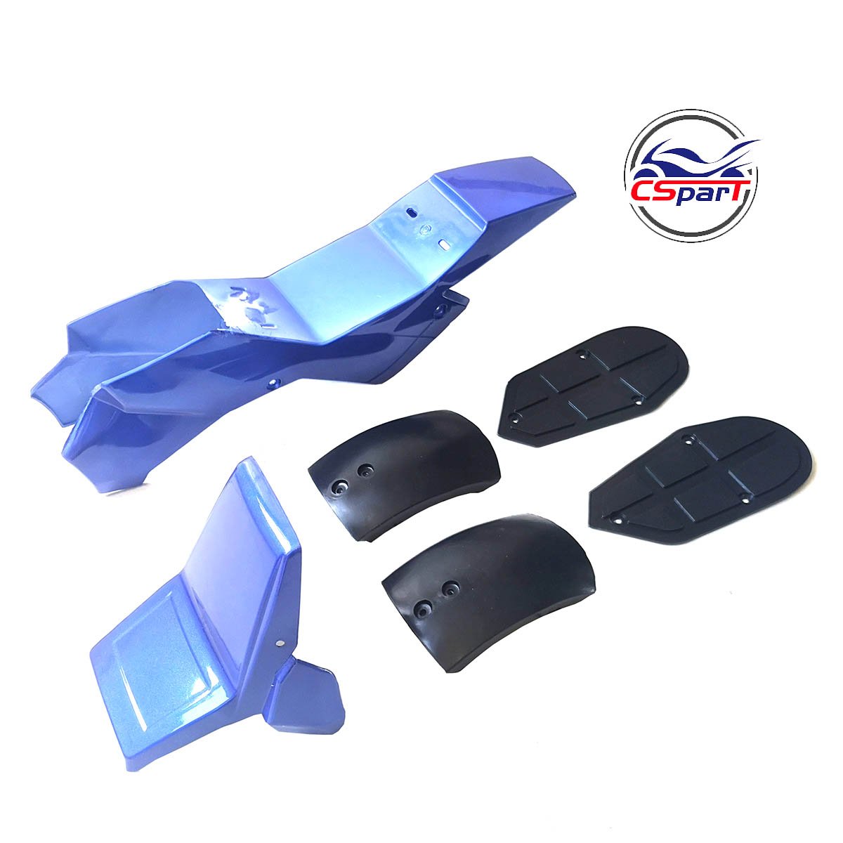 Plastic Fairing Kit Fender Plate Guard Cover for Mini Moto Quad ATV Bike 47cc 49cc