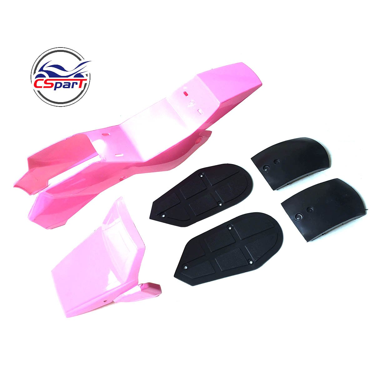 Plastic Fairing Kit Fender Plate Guard Cover for Mini Moto Quad ATV Bike 47cc 49cc