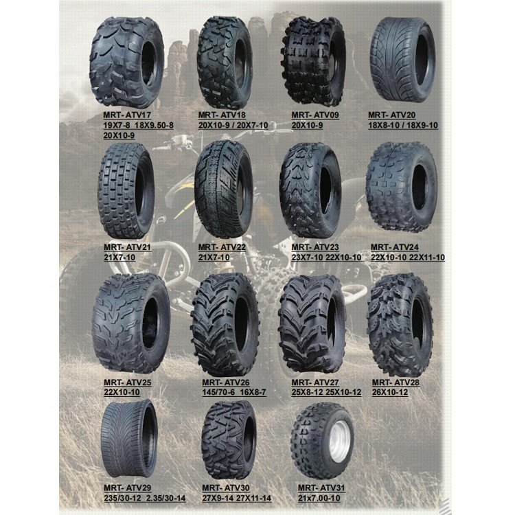 ATV Tire for Sale 20x10-9 21x7-10 22x10-10 23x7-10 18x9.5-8 19x7-8 25x8-12 25x10-12 145/70-6 16x8-7 26x10-12 20x10-10 TYRE
