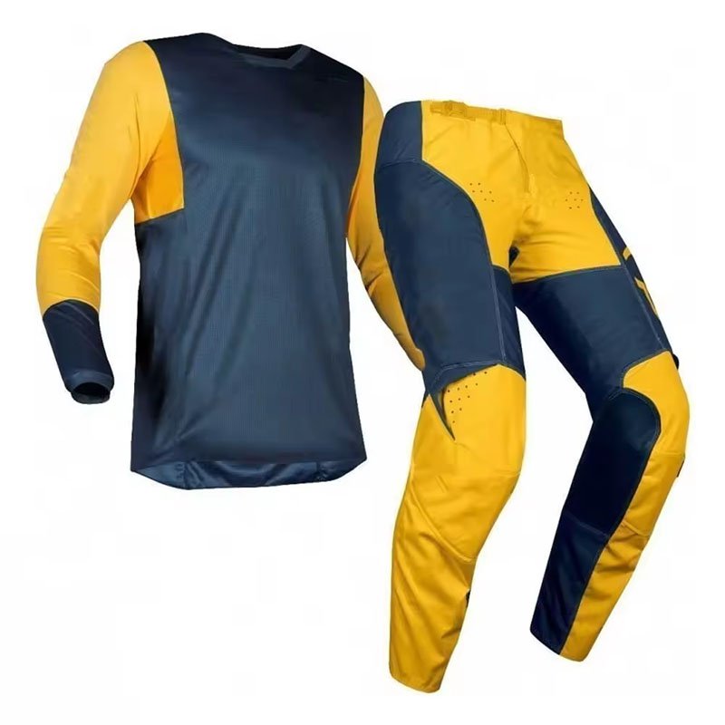 Sublimation Motocross Jersey BMX Racing Jersey Custom Long Sleeved MTB ATV Downhill Jersey and Pants