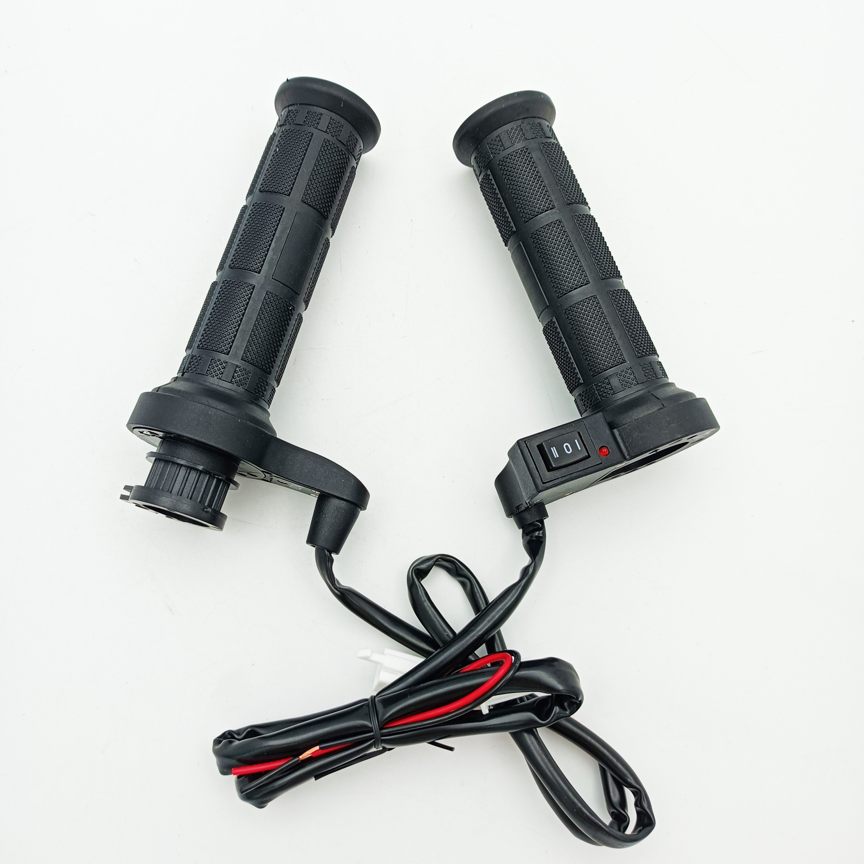 Universal 7/8'' Heated Grips Motorcycle Handlebar Grip Fit for Harley Honda Kawasaki Yamaha Dirt Bike ATV