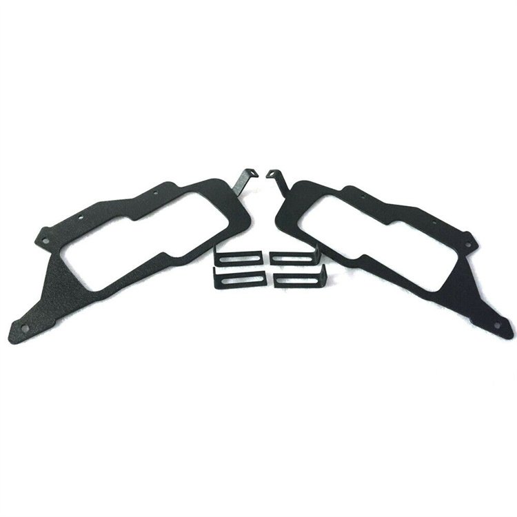 ATV UTV Accessories Led Headlight Kit A-Pillar Mounting Bracket With 3x3" Led Pods Work Lights for 14-16 Polaris RZR XP1000
