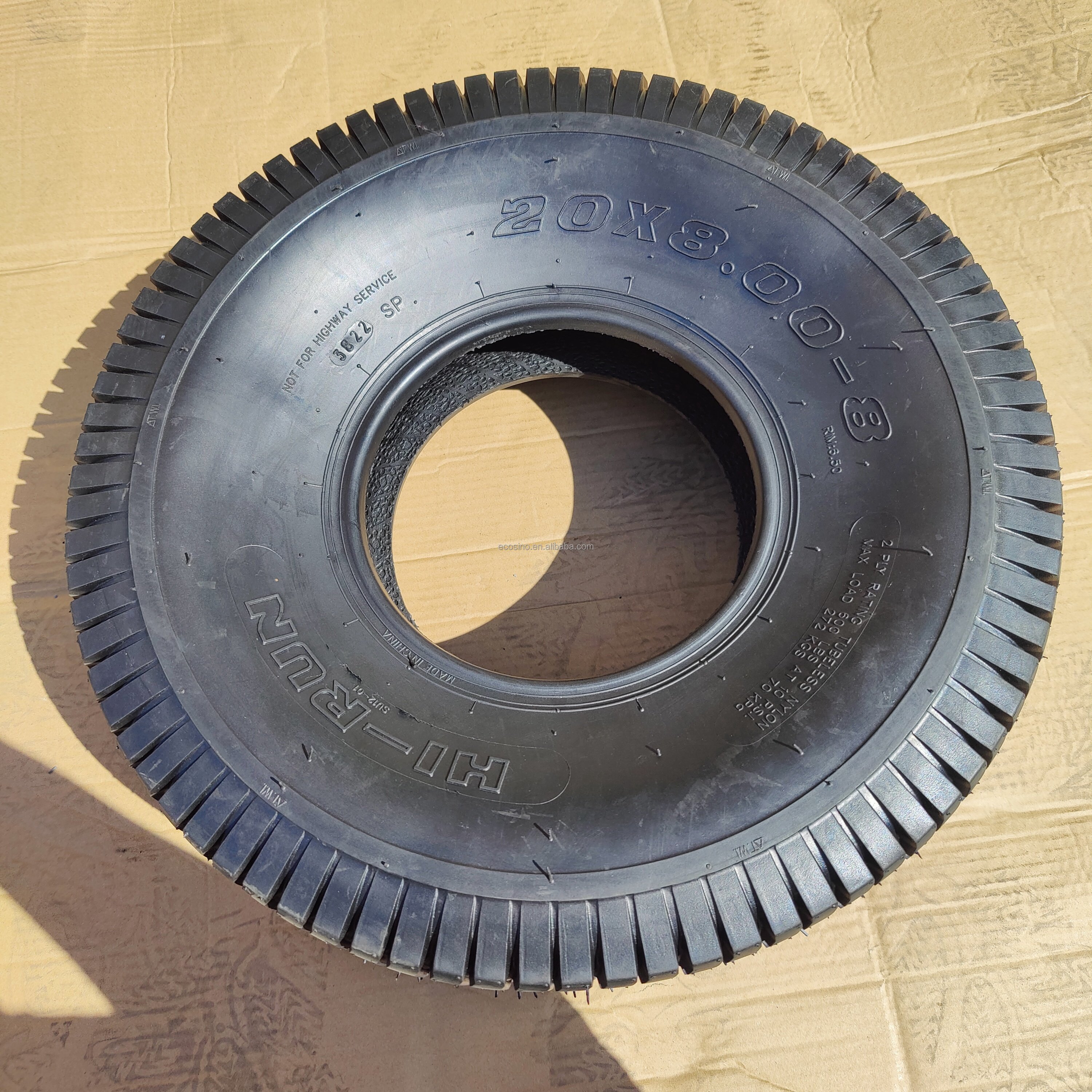 20x8 8 Lawn Tractor Tires 20 Inch Lawn Mower Turf Tire Tubeless Tyre