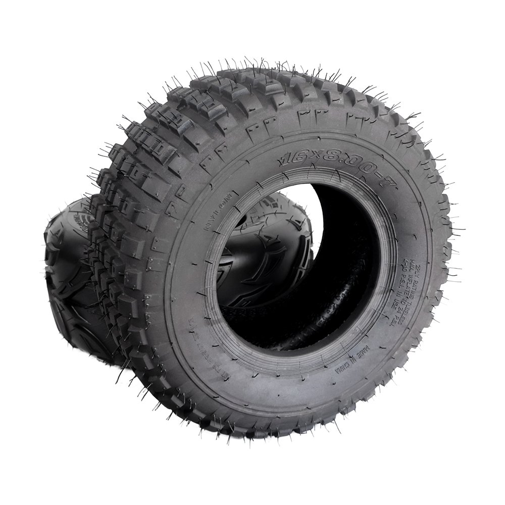High Quality 16x8.00-7 ATV Tire for Mini Tractor New and Economical Rubber Accessories for Agricultural Use