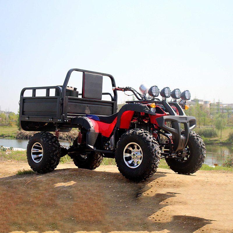 Best Seller Electric Farm Quad 4x4 Wheels Bike Agricultural Vehicle Atv with Trailer