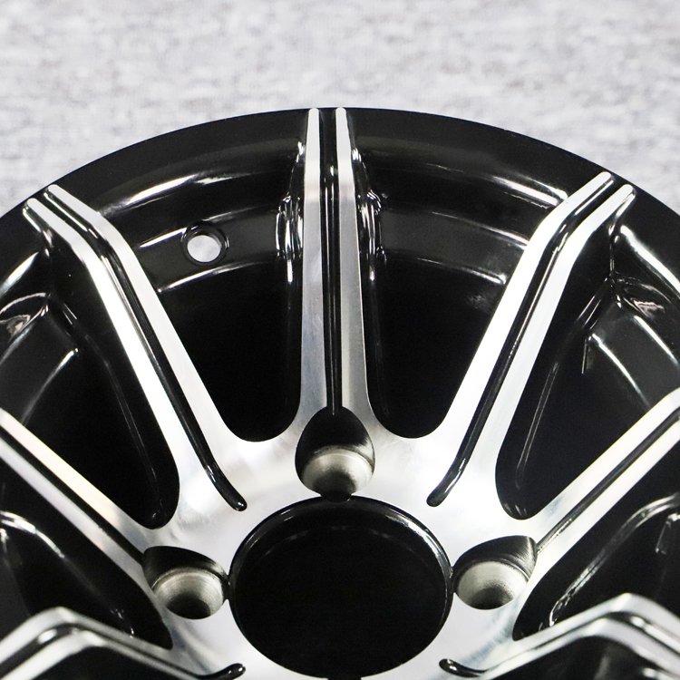 Borske Custom Wholesale ATV Spare Parts Accessories Aluminum Alloy 10x7 inch ATV Wheel Rims Golf Cart Passenger Car Wheels