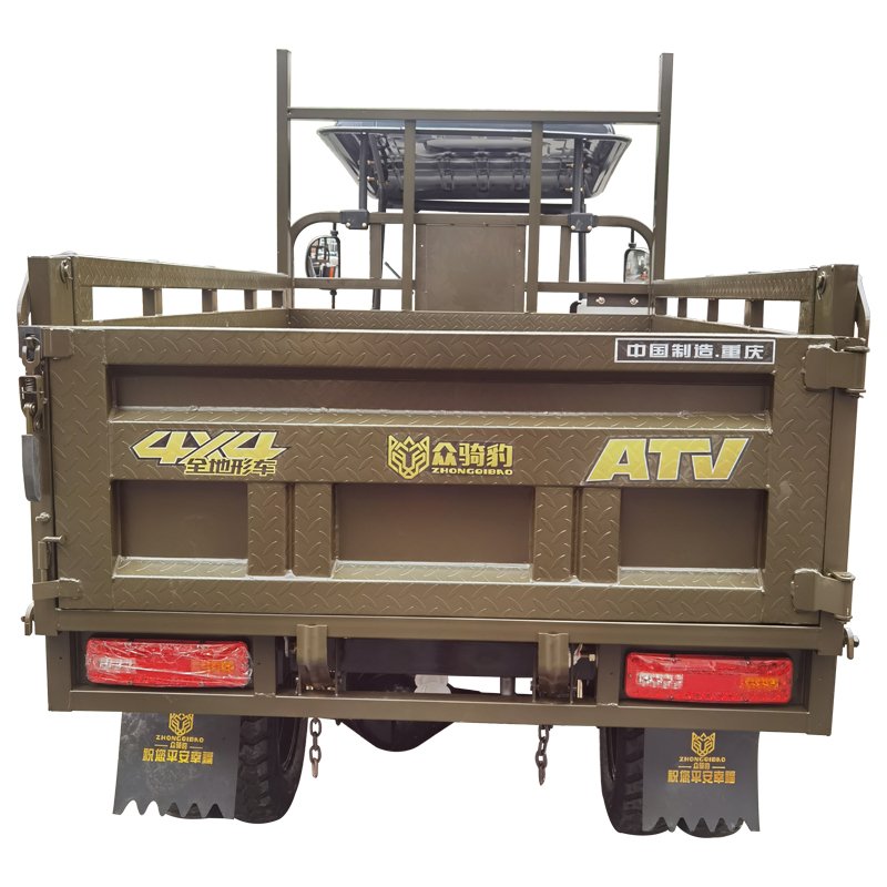 2024 High Quality Hot Selling Cheap 400cc Cargo 35l 60km ZQBNF1-1 4*4/2wd/4wd 4wd Tricycle Carguero