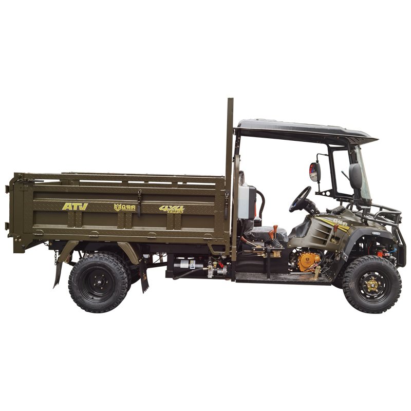 2024 High Quality Hot Selling Cheap 400cc Cargo 35l 60km ZQBNF1-1 4*4/2wd/4wd 4wd Tricycle Carguero