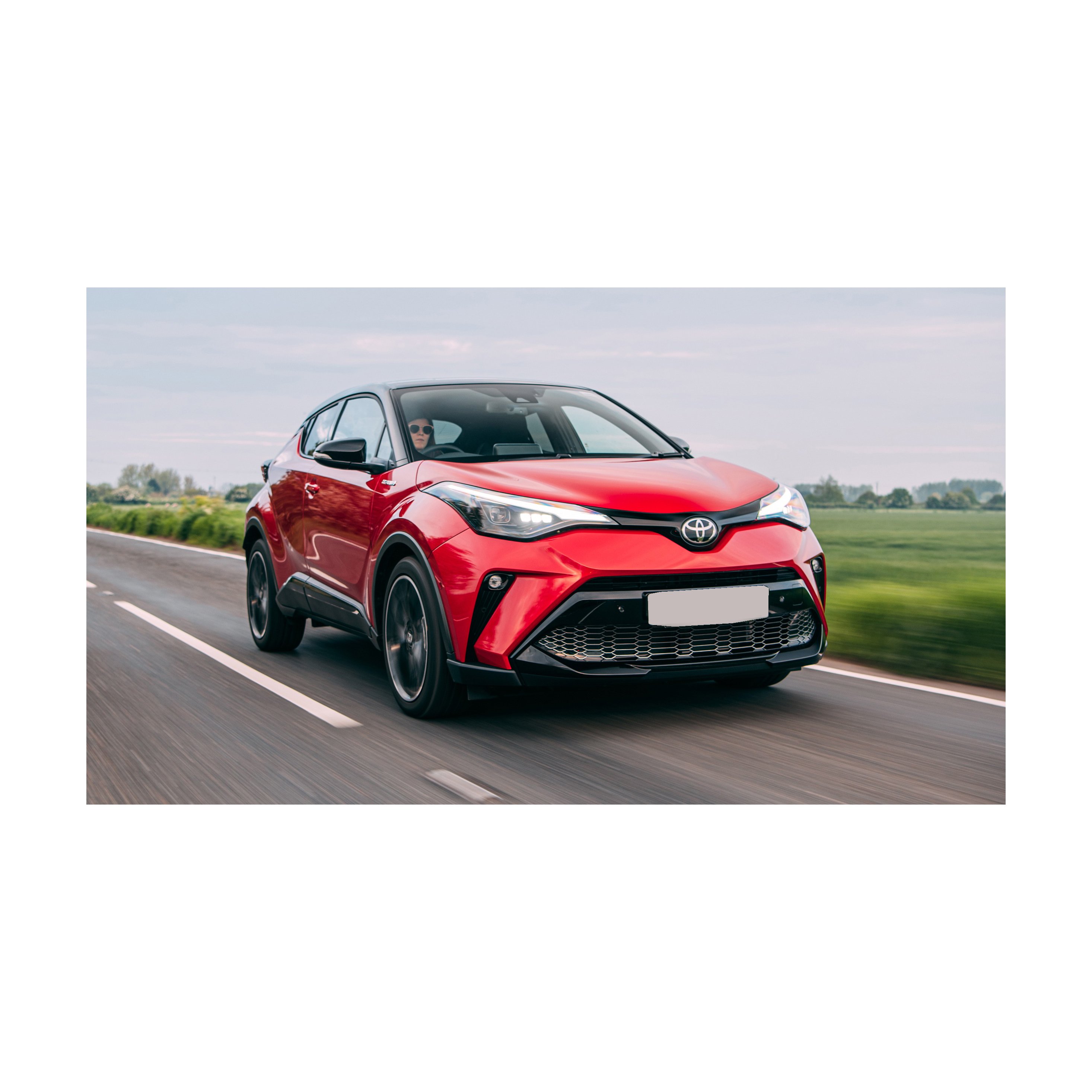 Toyotai CH-R High Ground Clearance for Sporty Exterior Look