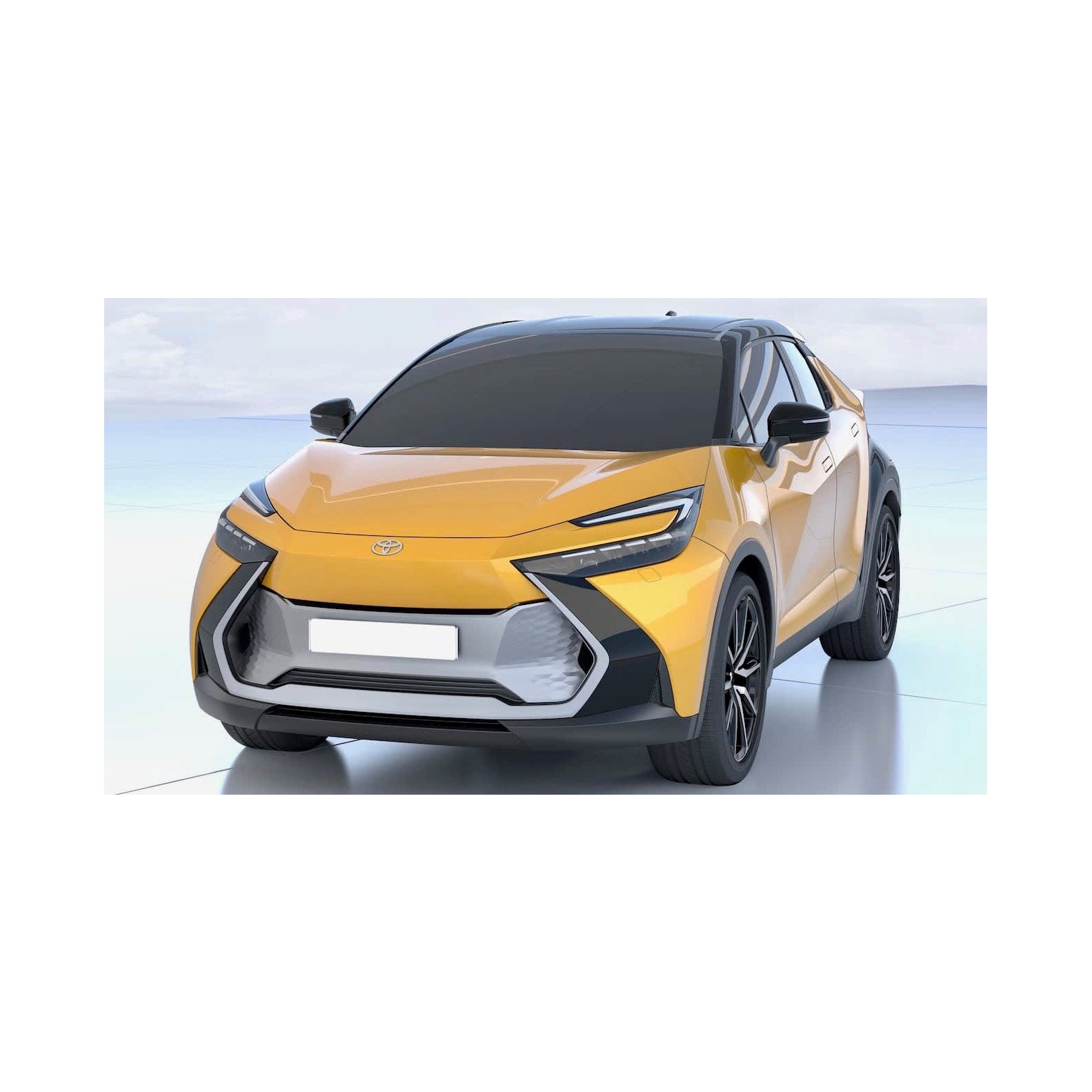 Toyotai CH-R High Ground Clearance for Sporty Exterior Look