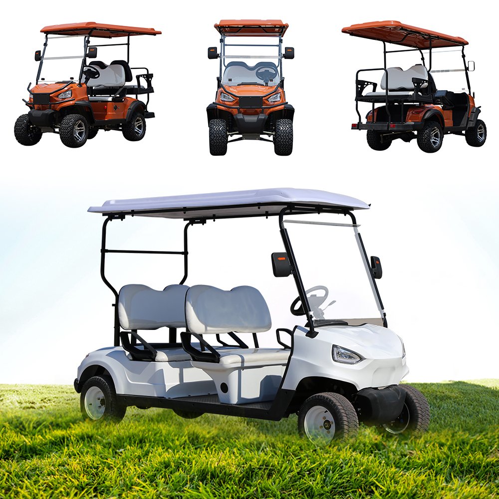 4 Seat Golf Cart Electric 2 6 Seater Price Chinese Golf Carts for Sale 2 4 6 Passenger Golf Carts