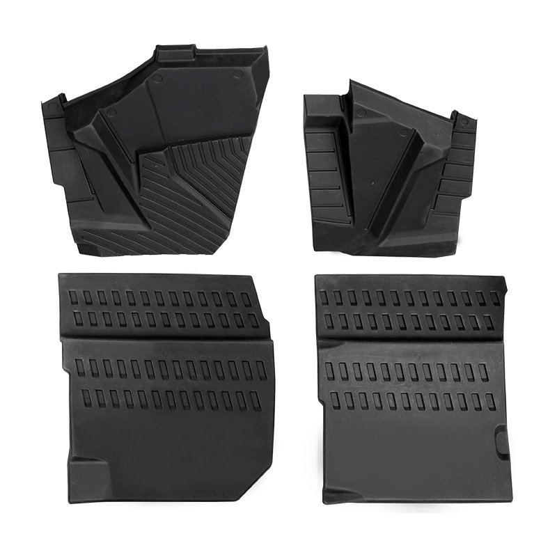 Yongjin ATV/UTV Parts & Accessories Front and Rear Row TPE Floor Liners Floor Mats for Polaris RZR XP 4 1000 2024year
