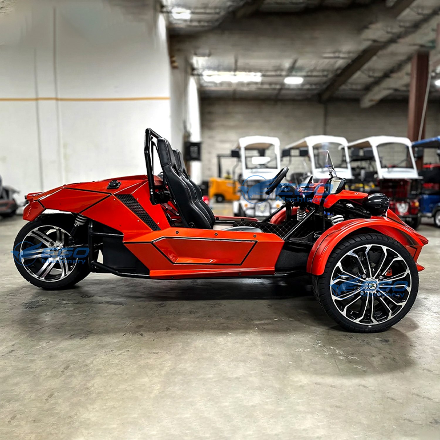 Three Wheels Drive Motorcycle High Speed Ztr Trike Roadster With Battery Electric Bike Racing ATV Cart