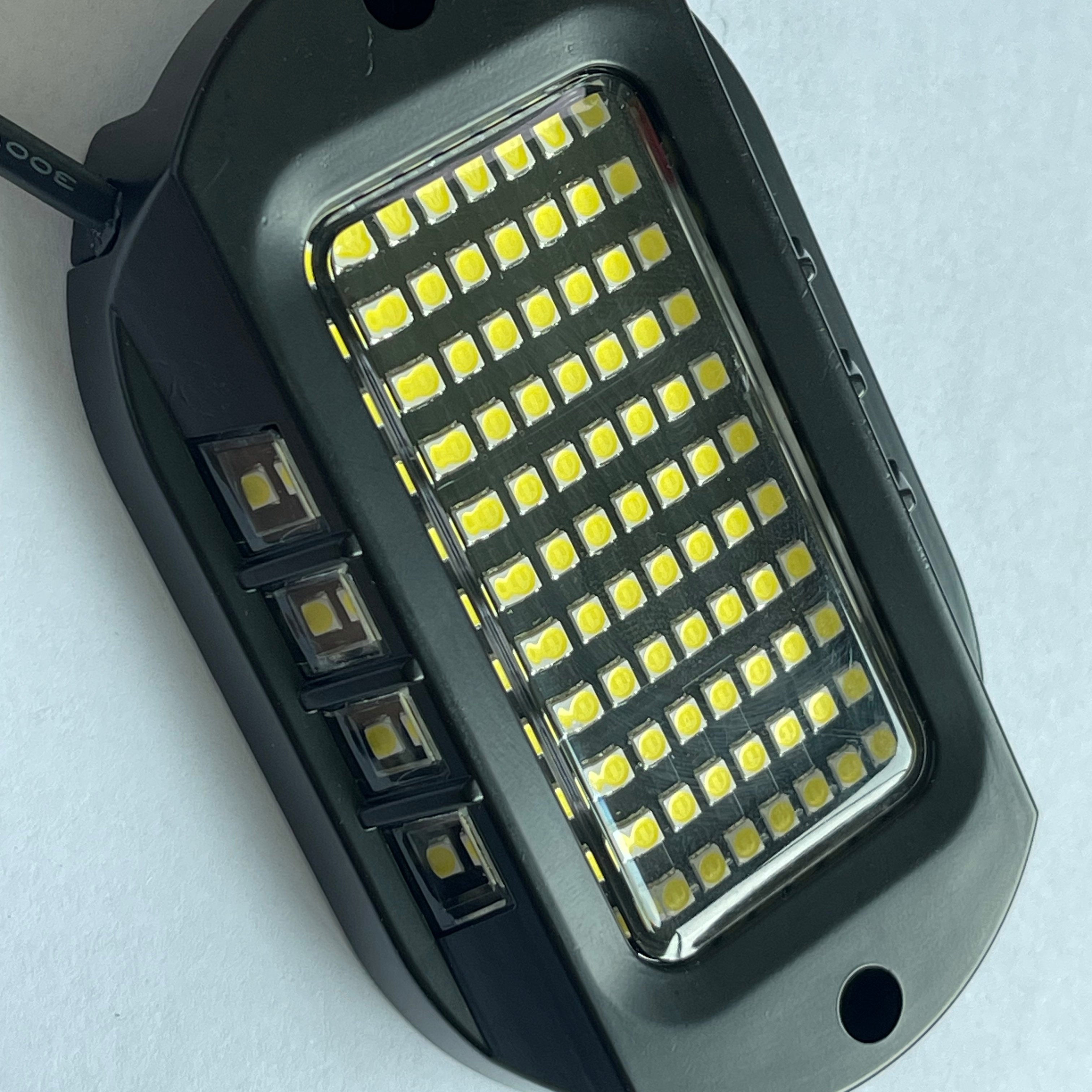 Kingshowstar the Newest 104LED White Color Rock Light Underbody Rock Pod for Truck ATV UTV Buggy Boat RAR Rock Light
