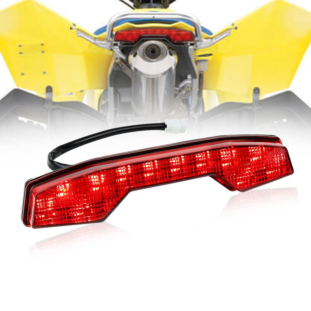 LTR 450 Led Tail Light Red Lens Tail Lamp Rear Stop Light for Suzuki 2006-2009 LT-R450 Quadracer