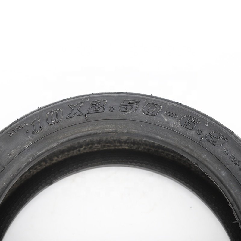 High Quality 10X2.50-6.5 Thickened Tubeless Tire for Electric Scooter Balance Car 10*2.50-6.5 Vacuum Wheel Tire