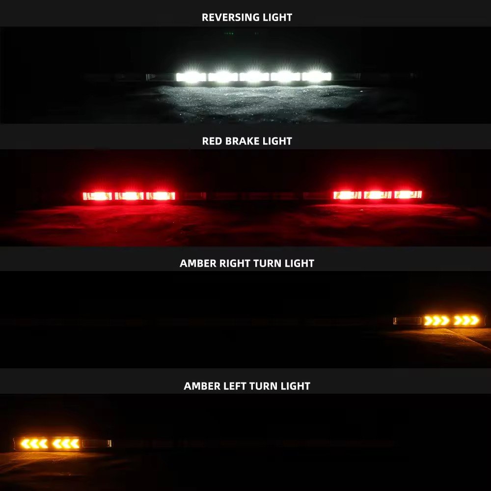 32 Inch UTV Tun signal Tail Lights Rear chase Led bar for ATV RZR Polaris SXS with Brake Light Reversing