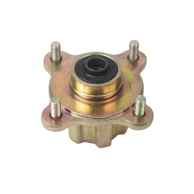 4 Stud Front Wheel Hub Bearing Flange Fit for China ATV Go Kart Buggy UTV Quad Bike Parts