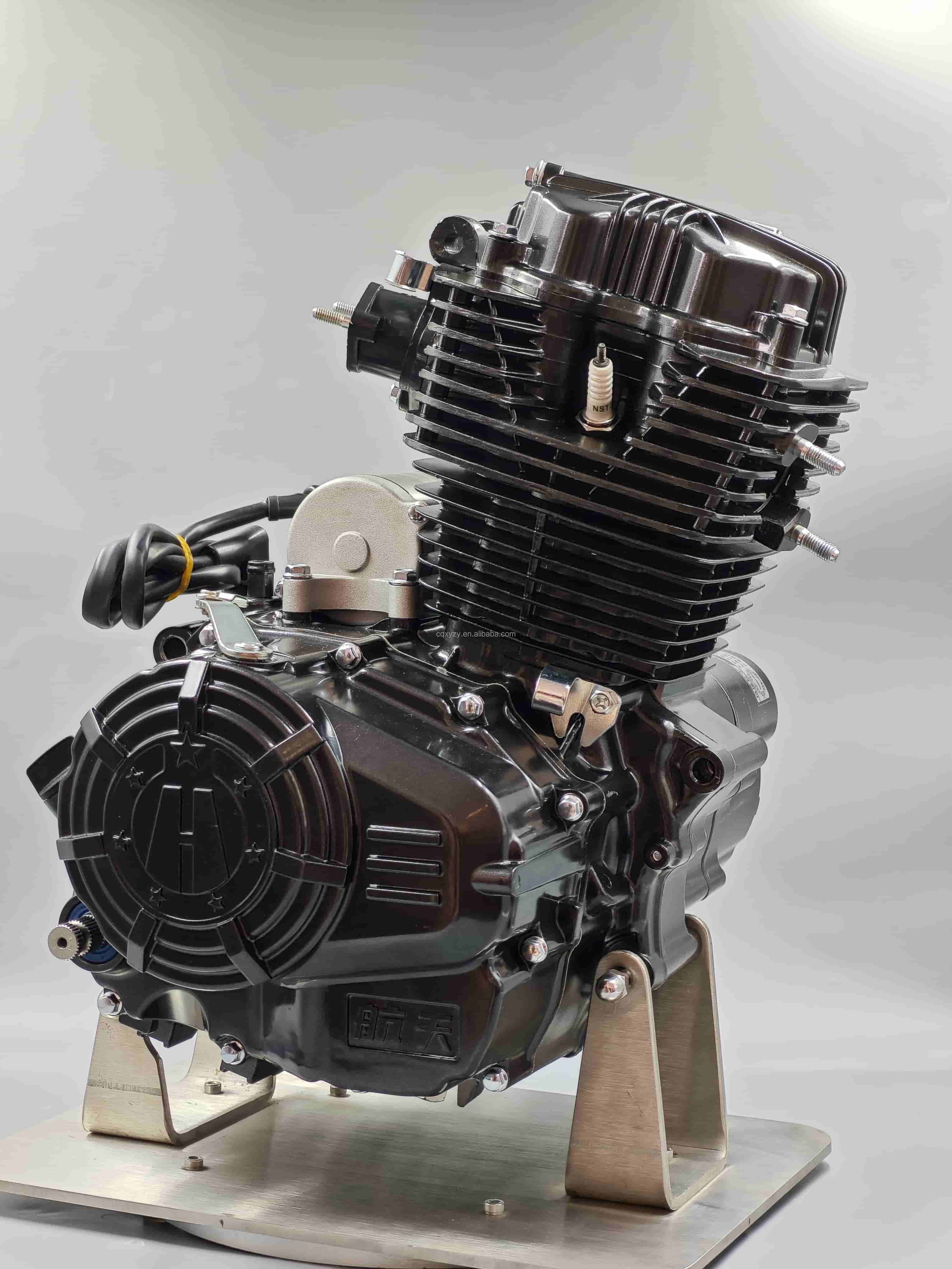 High 150cc Motorcycle Single Cylinder Vertical Air-Cooled Engine Tricycle ATV Dirt Bike Parts CG150 Available