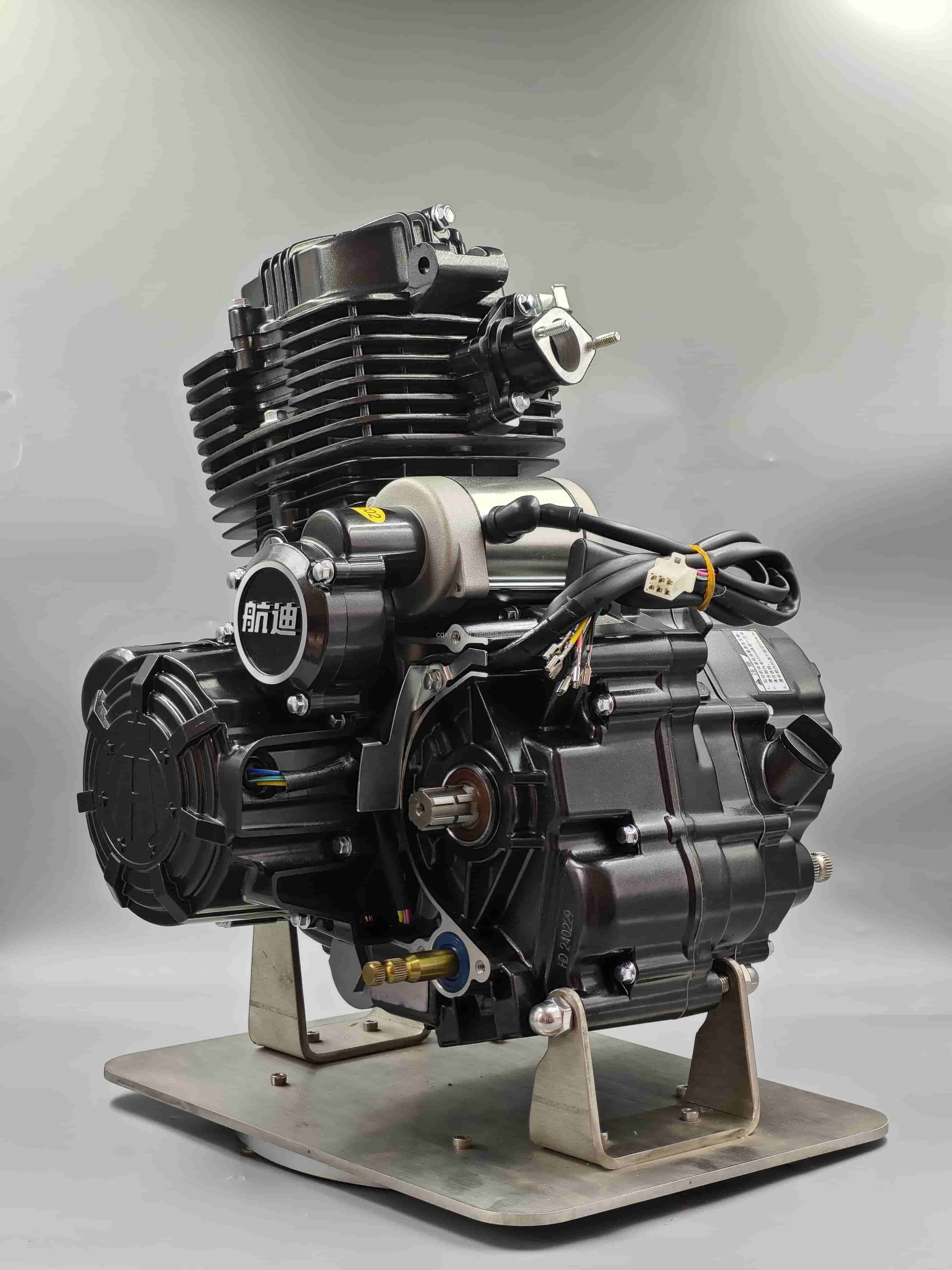 High 150cc Motorcycle Single Cylinder Vertical Air-Cooled Engine Tricycle ATV Dirt Bike Parts CG150 Available