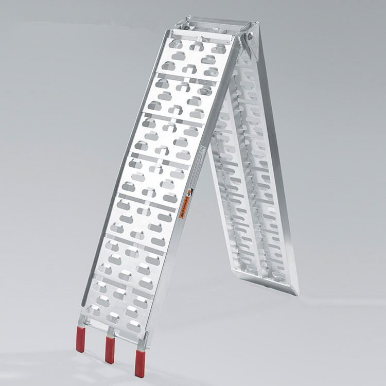 Can Be Customized Use Iron Lr001 Motorcycle Ramp Car Trailer Atv Vehicle Loading Ramp Folding Steel
