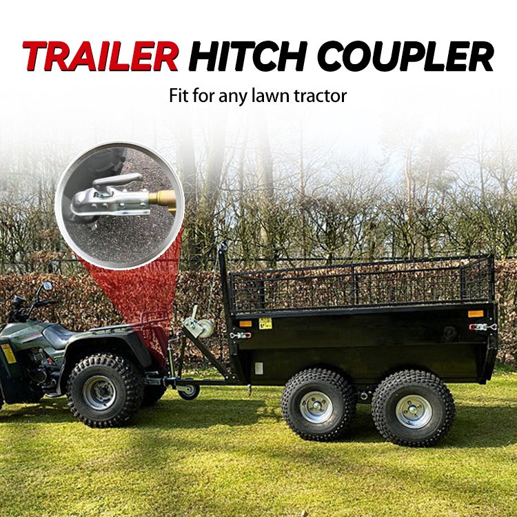 RCM Farm Transport Truck Tow-Behind Atv Wagon Outdoor Garden Trailer Motorcycle Atv Dump Trailers