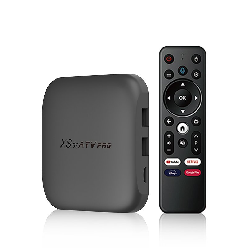 Own Brand XS97 ATV PRO Android12 TV System 1080p Full HD Tvbox Compatible Netfl With Reasonable Price