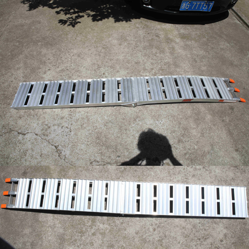 Motorcycle Dirt Bike Trailer ATV Ramp Aluminum Ramp Motorcycle
