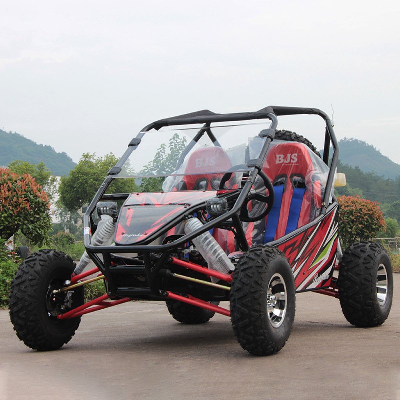 Factory Direct 125cc Four-Wheel ATV Off-Road Two-Seater BJS Kart All-Terrain Mountain Bike UTV with 2 Stroke Engine