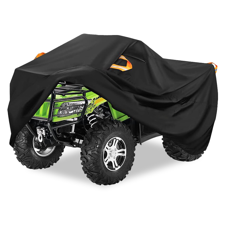 ATV Quad Bike UTV Motorbike Cover with Air Vents Outdoor Sun Rain Mud Snow Protection Customized Logo Design