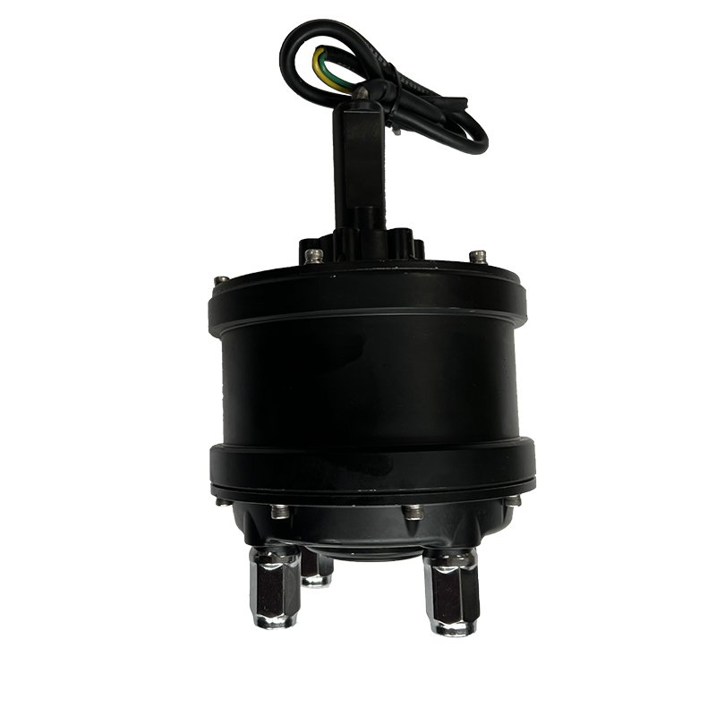 M 24-48V 750RPM-1200RPM External Brushless and Gearless Single Shaft High-speed Large-torque Karting and ATV Hub Motor