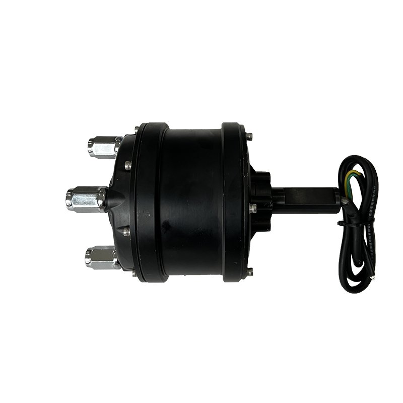 M 24-48V 750RPM-1200RPM External Brushless and Gearless Single Shaft High-speed Large-torque Karting and ATV Hub Motor