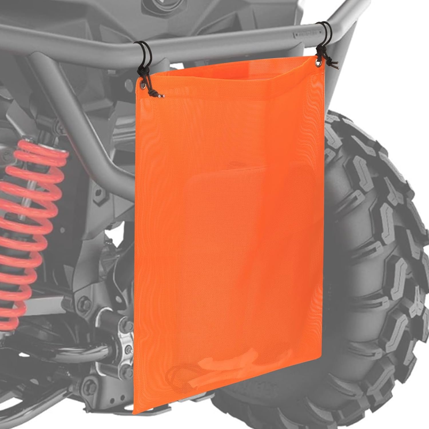 UTV ATV Mesh Trash Bag Universal UTV Trash Storage Sack Compatible With Polaris RZR