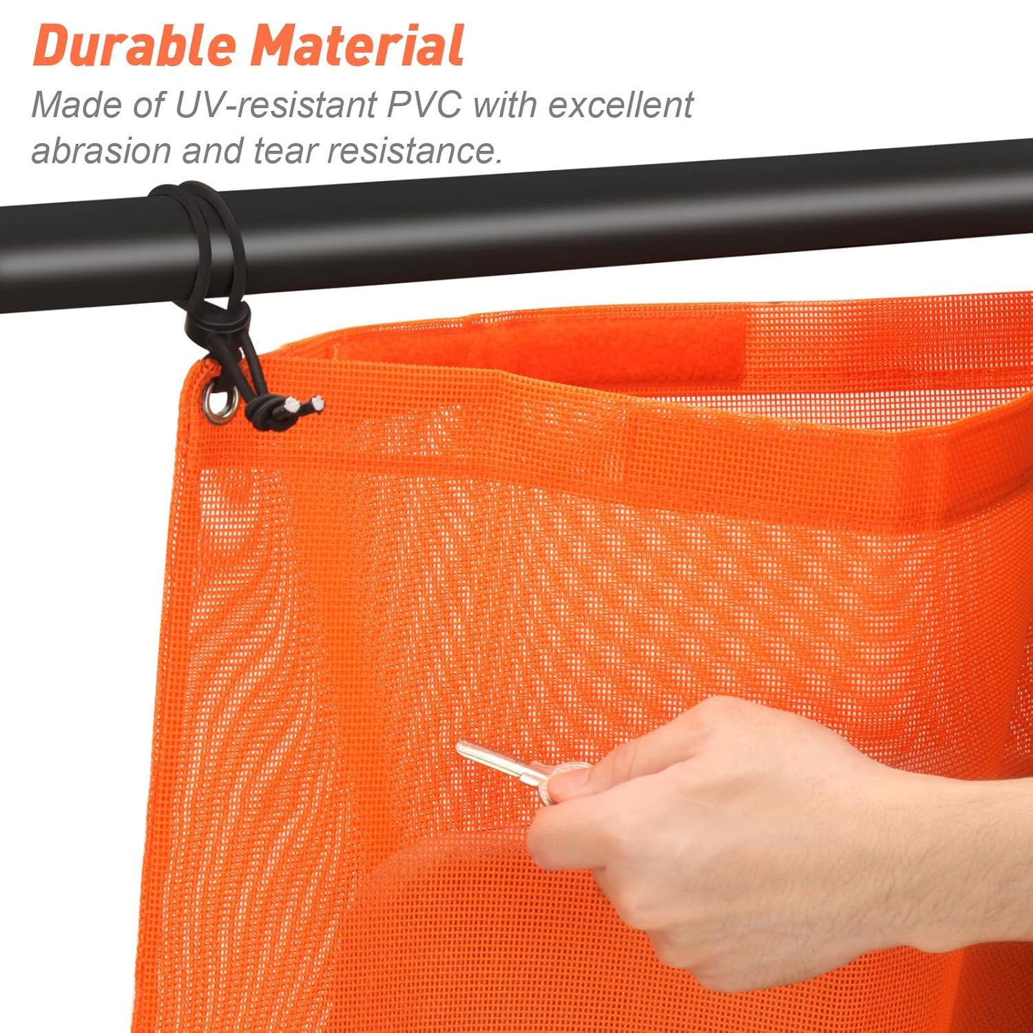 UTV ATV Mesh Trash Bag Universal UTV Trash Storage Sack Compatible With Polaris RZR