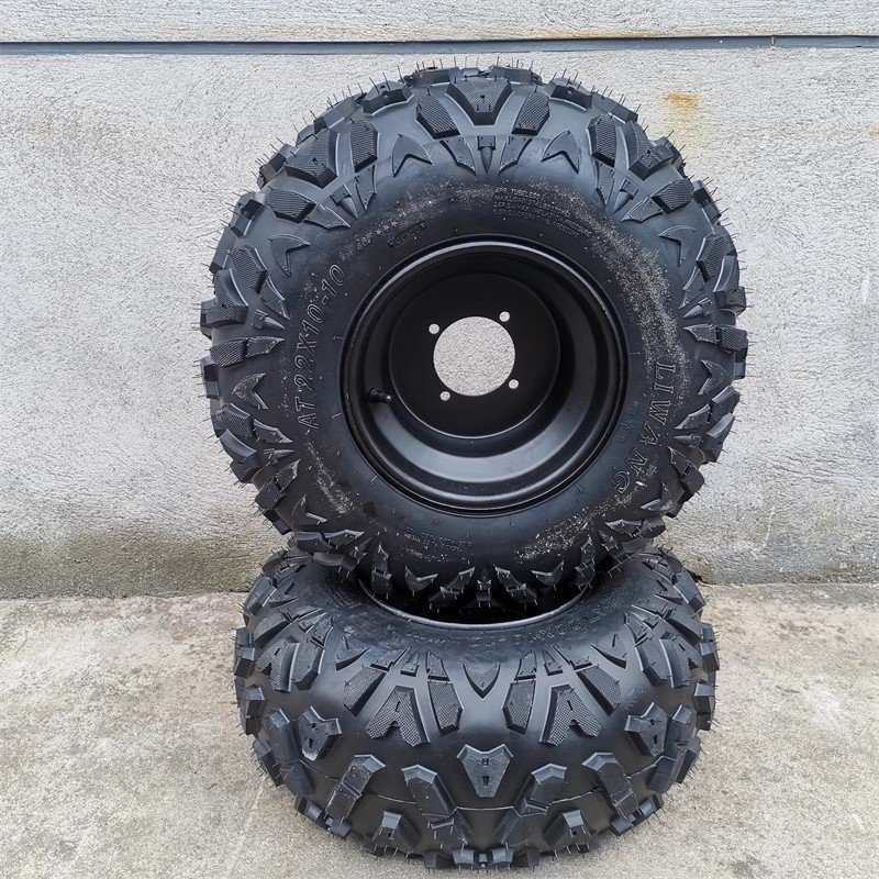 6inch/7inch/8 Inch/10inch/12inch Off-road Rims Tires for ATV/UTV/Go Kart