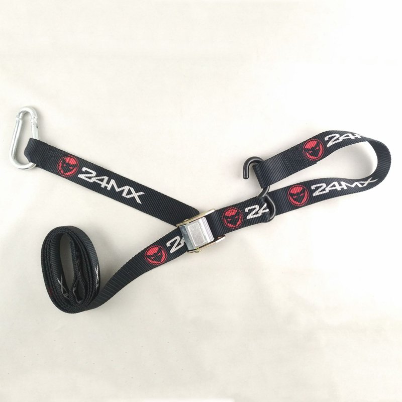 Multifunctional Durable Custom logo Motorcycle Tie Down Strap Set Ratchet Strap Kit Lashing Strap Set