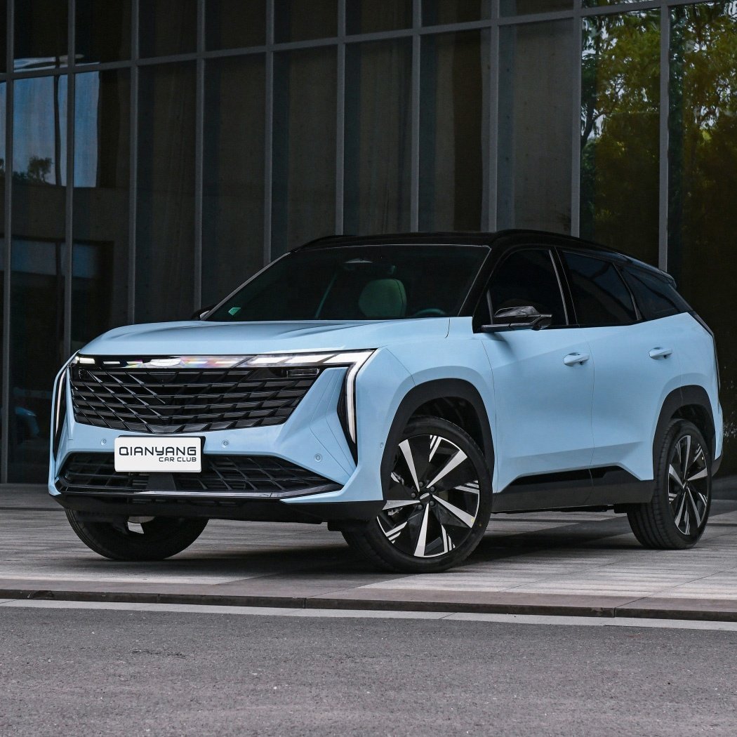In Stock Hot Sale 2023 Geely Boyue L Compact SUV 1.5TD Raytheon Hi Super Atv Electric Car Hybrid Vehicle Made in China