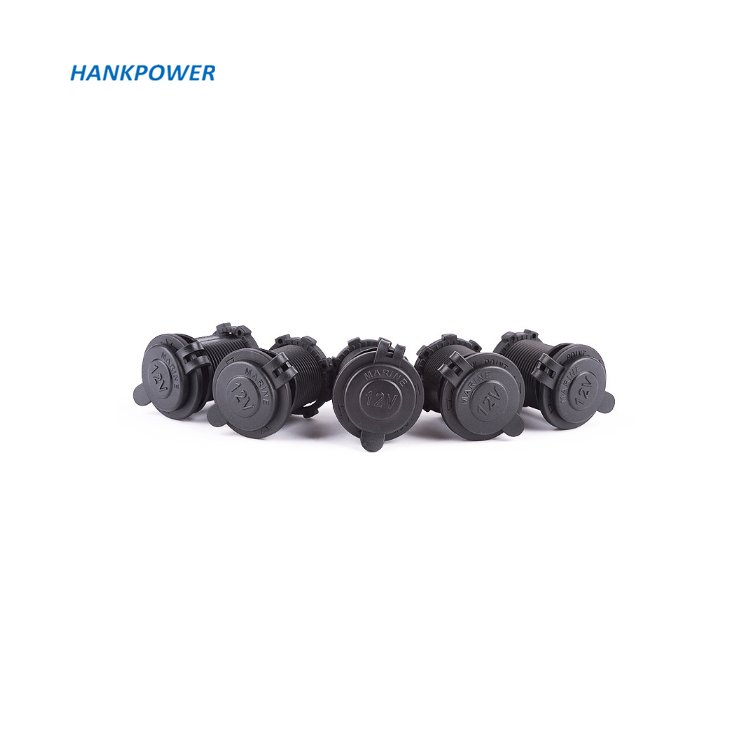 Cigarette Lighter Socket Car Motorcycle ATV RV Lighter Socket Power Outlet Female Socket