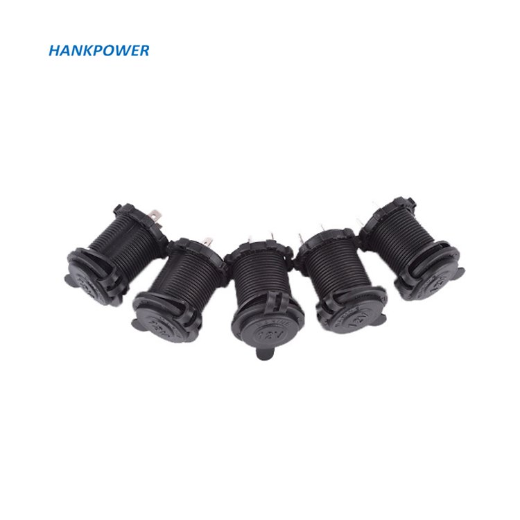Cigarette Lighter Socket Car Motorcycle ATV RV Lighter Socket Power Outlet Female Socket