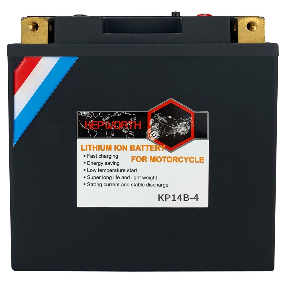 14S 14B-4 12V 8Ah CCA 480A NEW Lithium Phosphate Motorcycle Starter Battery LiFePO4 Scooter Engine Battery LFP for ATVs UTVs